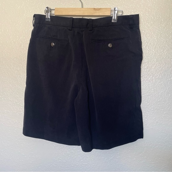 Tommy Bahama | Silk Relax Black Shorts - Picture 4 of 6